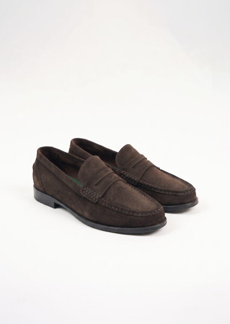 Heritage Suede Penny Loafer