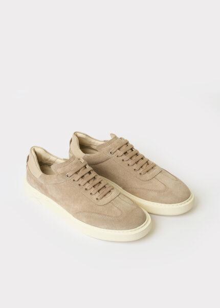 Flat Seude Sneakers
